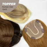 [PRE-ORDER] JBEXTENSION 10Inch|14Inch Real Human Hair Topper 12*13
