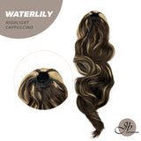 JBEXTENSION 22 Inches Ponytail Coulisse Curly【WATERLILY】