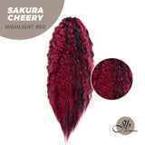 JBEXTENSION 22 pulgadas Cola de caballo Coulisse Wave 【SAKURA CHERRY】