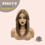 JBEXTENSION GENERATION FIVE 16 Inches Light Brown Straight Wig STACY S LIGHT BROWN