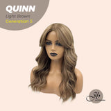 JBEXTENSION GENERATION FIVE 20 Inches Light Brown Body Wave Wig QUINN LIGHT BROWN G5