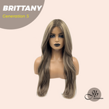 JBEXTENSION GENERATION FIVE 24 Inches Ash Light Brunette Wave Wig BRITTANY G5