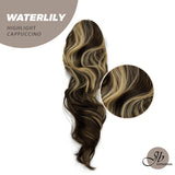 JBEXTENSION 22 pulgadas Cola de caballo Coulisse rizado 【WATERLILY】