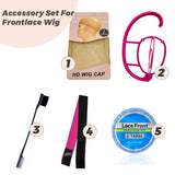 JBEXTENSION ACCESSORY SET FOR FRONT LACE WIG (5 PCS )