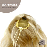 JBEXTENSION 22 pulgadas Cola de caballo Coulisse rizado 【WATERLILY】