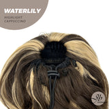 JBEXTENSION 22 pulgadas Cola de caballo Coulisse rizado 【WATERLILY】