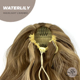 JBEXTENSION 22 pulgadas Cola de caballo Coulisse rizado 【WATERLILY】