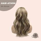 JBEXTENSION 18 Inches Curly Mix Blonde Headband Wig HAIR-ATHON - MIX BLONDE