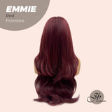 Get the Influencer Look: Pre-Cut Frontlace Glueless Wig EMMIE RED