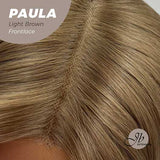 JBEXTENSION 12 Inches Bob Cut Light Brown Straight Pre-Cut Frontlace Glueless Wig PAULA LIGHT BROWN