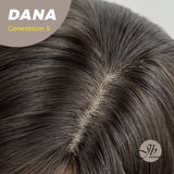 JBEXTENSION GENERATION FIVE 28 Inches Long Tea Black Darkest Brown Straight Wig With Bangs DANA G5