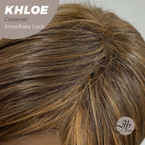 Nichole's Selection - 12 Inches Bob Cut Caramel Pre-Cut Snowflake Lace Frontlace Glueless Wig KHLOE LACE【PERMATEASE】【BENDY EAR TABS】