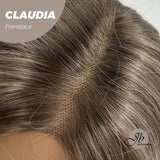 Nichole's Selection -27 Inches Blonde Curly Pre-Cut Frontlace Glueless Wig CLAUDIA