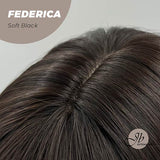 JBEXTENSION 16 Inches Short Bob Cut Soft Black Wig With Bangs FEDERICA SOFT BLACK
