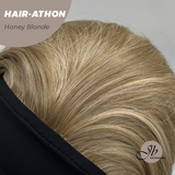 JBEXTENSION 18 Inches Curly Honey Blonde Headband Wig HAIR-ATHON - HONEY BLONDE