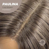 JBEXTENSION 10 Inches Bob Cut Cold Brown Straight Pre-Cut Frontlace Glueless Wig PAULINA COLD BROWN