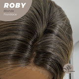 JBEXTENSION 22 Inches Blonde Medium Length Women Pre-Cut Frontlace Glueless Wig ROBY BLONDE