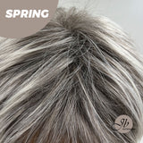HOT OF SEASON - Pixie Cut Silver Fashion Women Wig SPRING