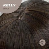 JBEXTENSION 22 Inches Mix Blonde Medium Length Hair Wig KELLY
