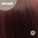 JBEXTENSION 20 Inches Red Fashion Women Wig With Bangs REGGIE