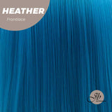 JBEXTENSION 15 Inches Blue Straight Side Part Frontlace Wig HEATHER