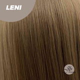 JBEXTENSION 22 Inches Brown Fashion Wig With Bangs LENI