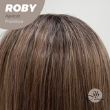 JBEXTENSION 22 Inches Apricot Women Pre-Cut Frontlace Glueless Wig ROBY APRICOT