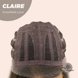 JBEXTENSION 22 Inches Mix Blonde Pre-Cut Snowflake Lace Frontlace Glueless Wig CLAIRE SNOWFLAKE【PERMATEASE】【BENDY EAR TABS】- M/L