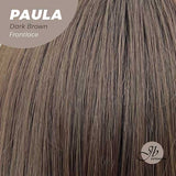 [PRE-ORDER] JBEXTENSION 12 Inches Bob Cut Chocolate Brown Straight Pre-Cut Frontlace Wig PAULA DARK BROWN