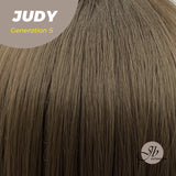 JBEXTENSION GENERATION FIVE 26 Inches Long Curly Brown Color Wig JUDY G5