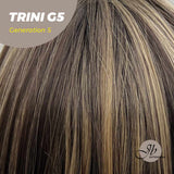 JBEXTENSION GENERATION FIVE 24 Inches Dark Brown With Highlight Women Wig TRINI G5