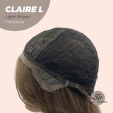 JBEXTENSION 26 Inches Light Brown Body Wave Pre-Cut Frontlace Glueless Wig CLAIRE L LIGHT BROWN