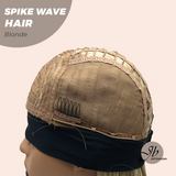 JBEXTENSION 24 Inches Long Curly Hair Blonde Headband Wig SPIKE WAVE HAIR - BLONDE