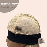 JBEXTENSION 18 Inches Curly Honey Blonde Headband Wig HAIR-ATHON - HONEY BLONDE