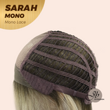 JBEXTENSION SARAH MONO Full Monofilament Wig 22 Inches Blonde Color Full Mono Lace Glueless With Anti-slip Silicone Strips Wig SARAH MONO【BENDY EAR TABS】