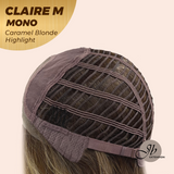JBEXTENSION CLAIRE MONO CARAMEL BLONDE HIGHLIGHT Partial Monofilament Wig 22 Inches Caramel Blonde Highlight Partial Mono Lace Glueless Wig CLAIRE MONO CARAMEL BLONDE HIGHLIGHT【BENDY EAR TABS】