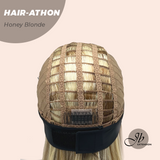 JBEXTENSION 18 Inches Curly Honey Blonde Headband Wig HAIR-ATHON - HONEY BLONDE