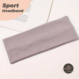JBextension Women's Simple Plain Soft Comfortable Breathable Hair Band, Fashion Versatile Sporty Elastic Hair Band for Gym Workout Running