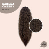 JBEXTENSION 22 pulgadas Cola de caballo Coulisse Wave 【SAKURA CHERRY】