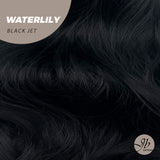 JBEXTENSION 22 pulgadas Cola de caballo Coulisse rizado 【WATERLILY】