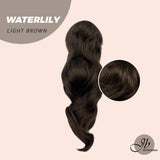 JBEXTENSION 22 pulgadas Cola de caballo Coulisse rizado 【WATERLILY】