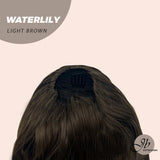 JBEXTENSION 22 pulgadas Cola de caballo Coulisse rizado 【WATERLILY】