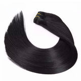 20 Inch 1# Virgin Remy Straight Human Hair Bundles 100% Unprocessed Remy Hair Bundles Natural Color