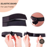 JBextension Elastic Bands for Wig Edges, Lace Melting Bands, Edge laying Bands Adjustable Wig Bands for Lace Front, Comfortable Edge Bands 1 Pcs
