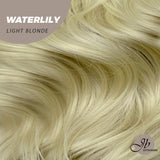 JBEXTENSION 22 pulgadas Cola de caballo Coulisse rizado 【WATERLILY】