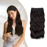 20" Hair Extensions Clip-in Body Wave 160g PURE COLOUR