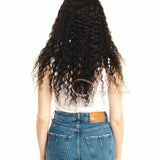 JBEXTENSION real human hair wig 5X5 Hd Lace Closure Wig Human Hair For Women Water Wave Closure Wigs Pre Plucked With Baby Hair Free Deep Part Glueless Hair Grade 8a 16 inch NINA