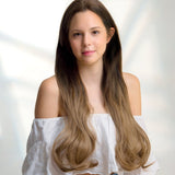 27" Hair Extensions Clip-in Curley 160g SHATUSH OMBRE'