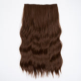 20" Hair Extensions Clip-in Body Wave 160g PURE COLOUR