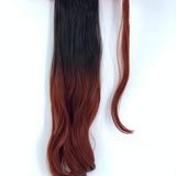 23" Ponytail Curly Clip-In SHATUSH OMBRE'